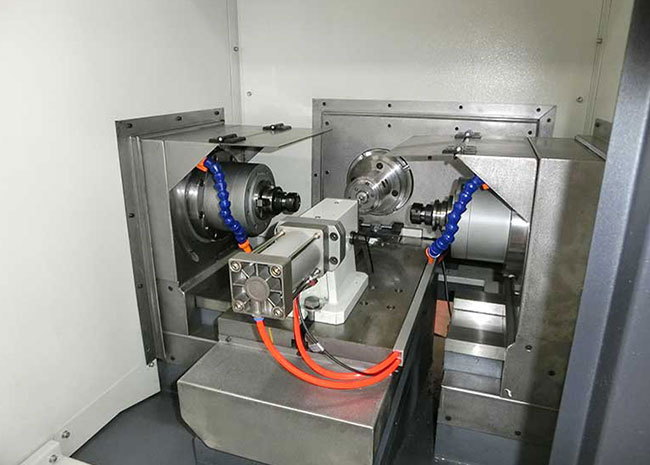 铣端面打中心孔机床编程调试对刀